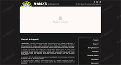 Desktop Screenshot of hmaxx.hu